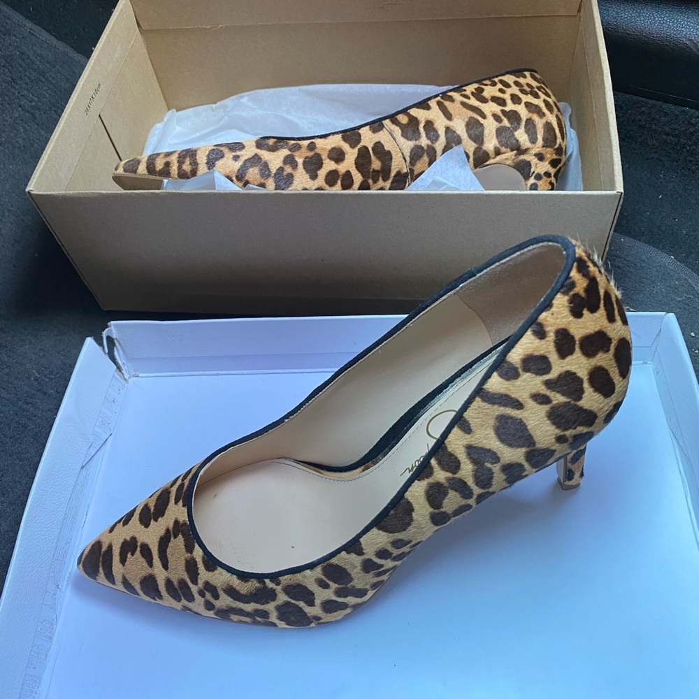 jessica simpson cheetah high heels
